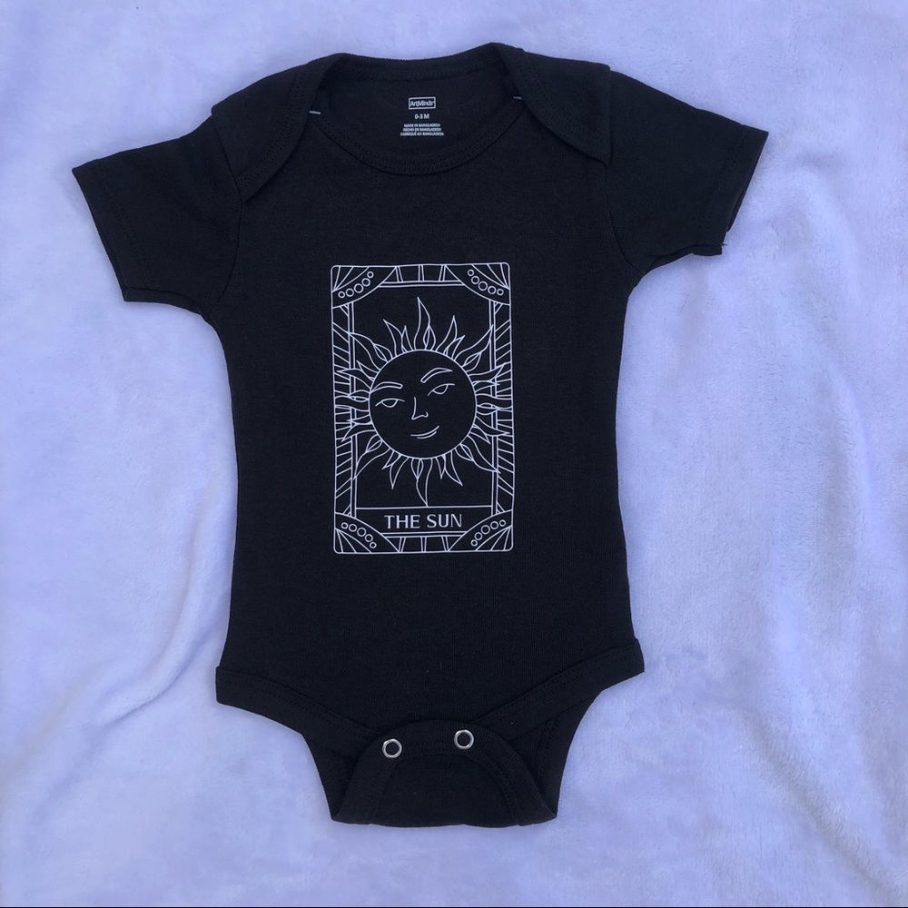 Sun Tarot Card Onesie